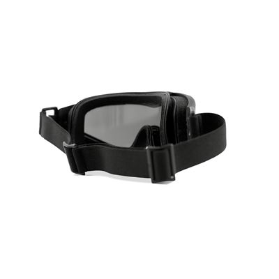 Gogle taktyczne SPEAR DUAL LENS zestaw 3 okularów z ramką BLACK