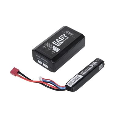 Zestaw ładowarka EASY LIPO CHARGER i akumulator 11,1 V 1000 mAh, 20 C – Stick (bufor)