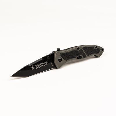Nóż S&W SPECIAL OPS tanto z ostrzem prostym, wysuwanym ZIELONY