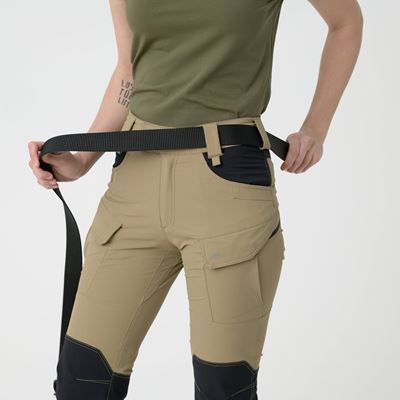 Damskie spodnie OUTDOOR TACTICAL® KHAKI/BLACK