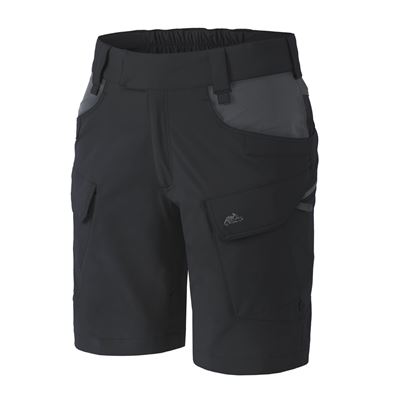 Damskie krótkie spodenki OTS® VersaStretch® Lite 8,5" BLACK/SHADOW GREY