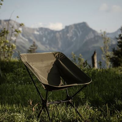 Lekkie składane krzesło Wildscape Mini GREEN