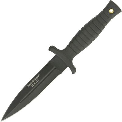 Nóż SMITH & WESSON H.R.T.9 stałe ostrze CZARNY
