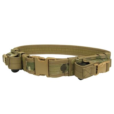 Pas taktyczny 5cm z ładownicami na magazynki pistoletowe MULTICAM®