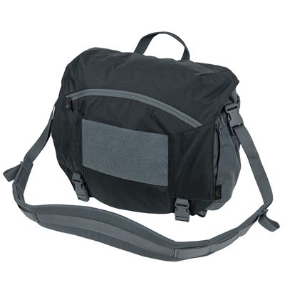 Torba na ramię URBAN COURIER LARGE CZARNO/SZARA