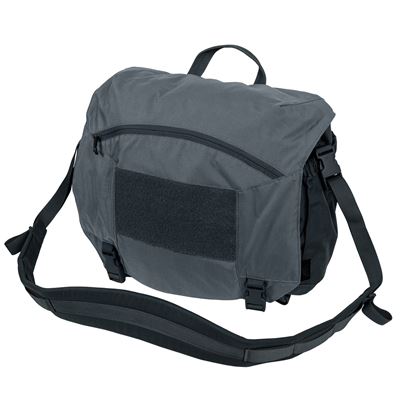 Torba na ramię URBAN COURIER LARGE SZARA/CZARNA