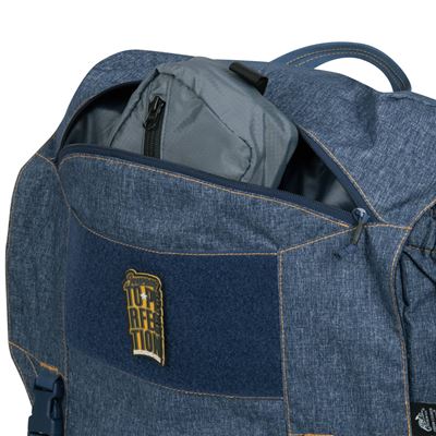 Torba na ramię URBAN COURIER LARGE NIEBIESKA MELANŻ