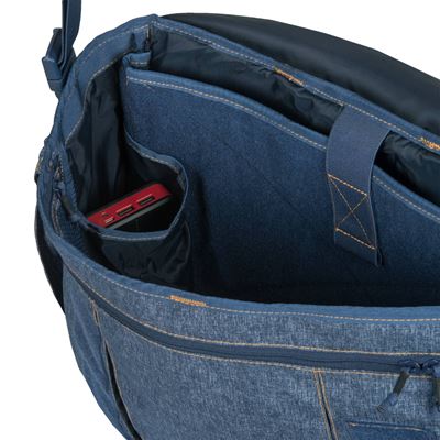Torba na ramię URBAN COURIER LARGE NIEBIESKA MELANŻ
