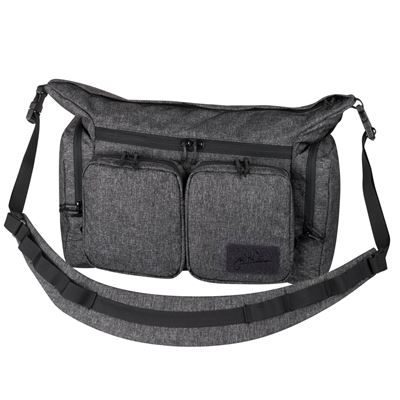 Taktyczna torba na ramię WOMBAT MK2 BLACK/GRAY MELANGE