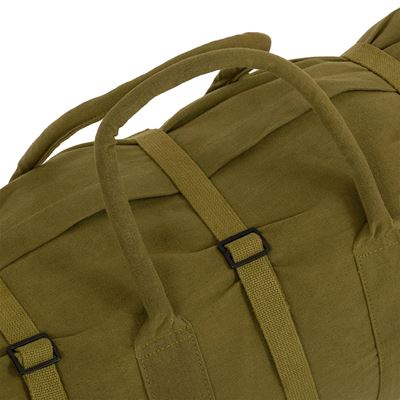 Torba na narzędzia ROPE HANDLE 75 cm z płótna, ZIELONA HIGHLANDER TB004-OG 2