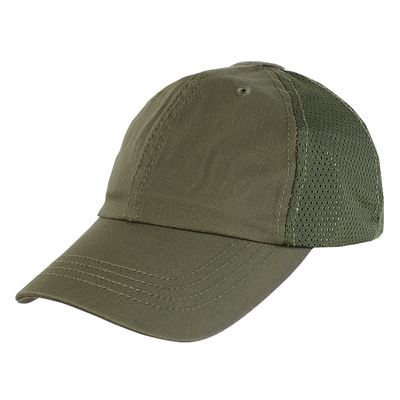 Czapka z daszkiem TEAM CAP MESH ZIELONA