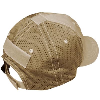Czapka TEAM CAP MESH baseballowa TAN