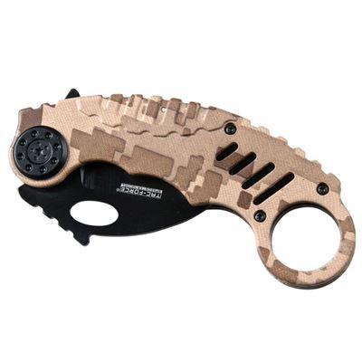 Nóż składany KARAMBIT DIGITAL DESERT