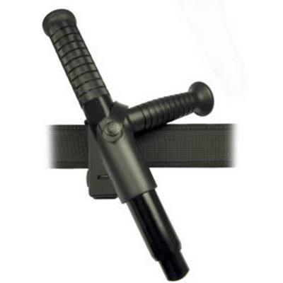 Obrotowa walizka plastikowa Tonfa MOLLE BLACK
