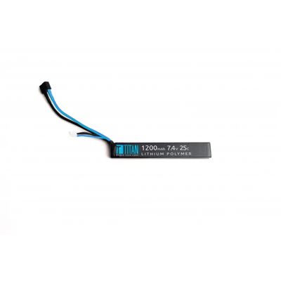 Akumulator Li-Pol 7,4 V 1200 mAh, 25C (Dean-T) – Stick (bufor)