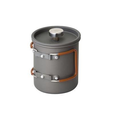 Czajnik CAMP z sitkiem FRENCH PRESS 600 ml SZARY