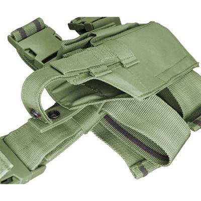 Kabura na pistolet MOLLE ZIELONA