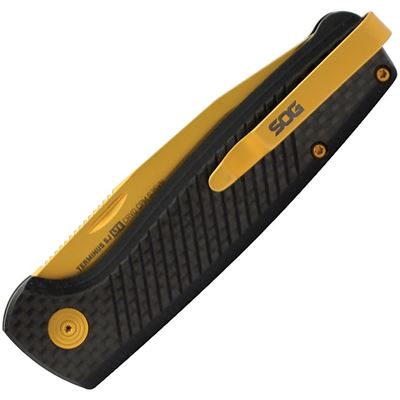 Nóż zamykający TERMINUS SJ LTE Carbon GOLD