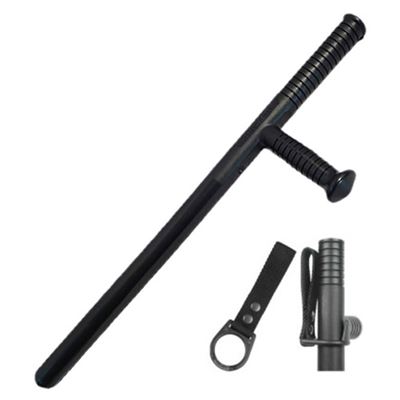 Policyjna tonfa z zawiasem /POLIWĘGLAN/ 59 cm CZARNA