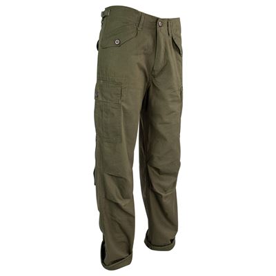 Spodnie M65 MILITARY STYLE rip-stop ZIELONE