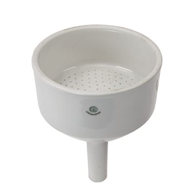 Lejek porcelanowy Bűchner z sitkiem duży