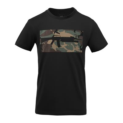 Koszulka 16/203 COMBO BLACK/US WOODLAND