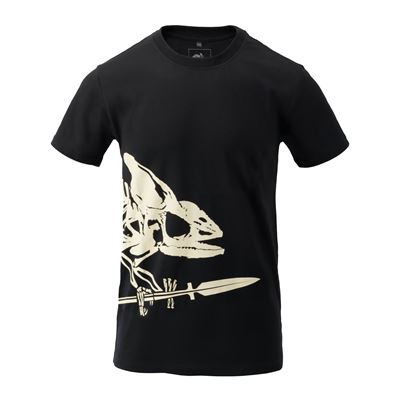 Chameleon skeleton T-shirt BLACK