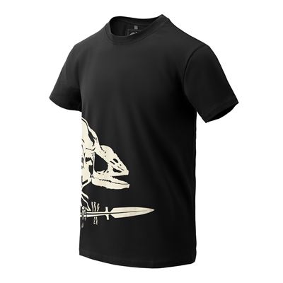 Chameleon skeleton T-shirt BLACK