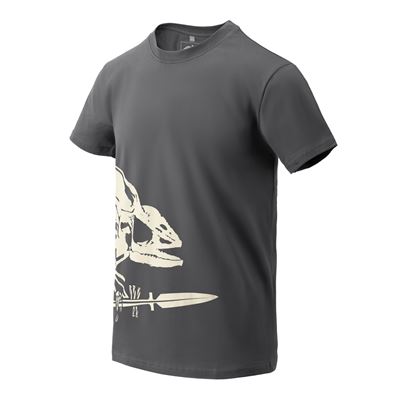 Chameleon skeleton T-shirt SHADOW GREY