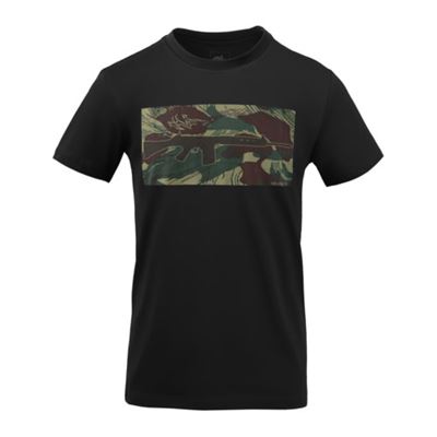Koszulka FN FAL BLACK/RHODESIAN CAMO