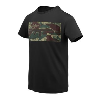 Koszulka FN FAL BLACK/RHODESIAN CAMO