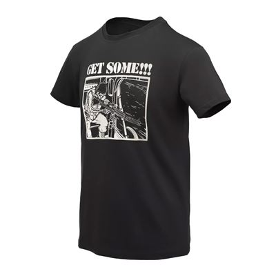 T-shirt GET SOME! BLACK