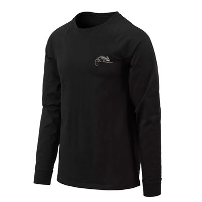 Koszulka z długim rękawem HELIKON-TEX LOGO BLACK