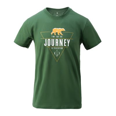 Koszulka JOURNEY TO PERFECTION MONSTERA GREEN