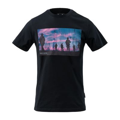 T-shirt SUNSET BLACK