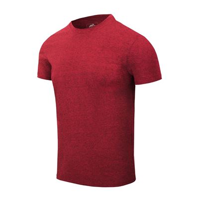 T-shirt SLIM RED MELANGE