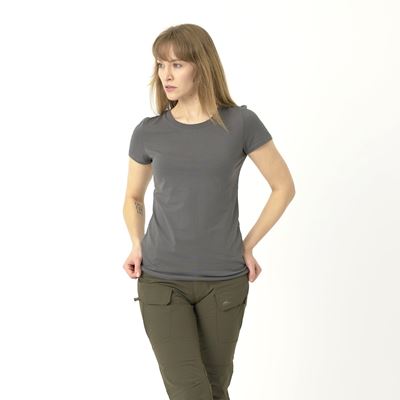 Koszulka damska ORGANIC SLIM SHADOW GREY