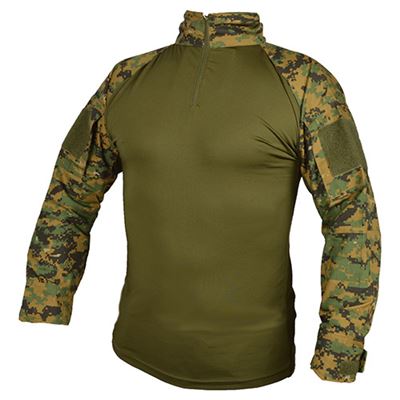 Koszulka taktyczna UBAC DIGITAL WOODLAND /MARPAT/