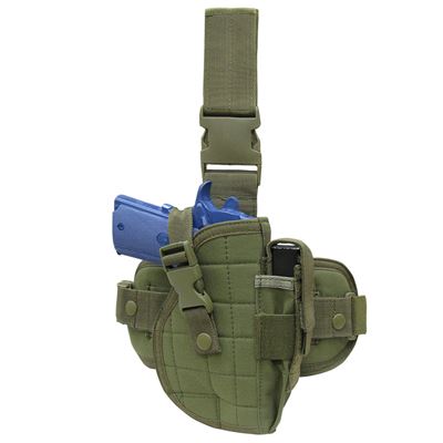 Kabura na broń LEG HOLSTER ZELENÉ
