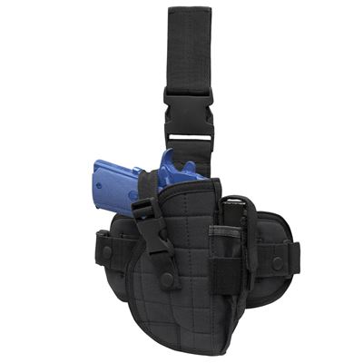 Kabura na broń krótką LEG HOLSTER CZARNA