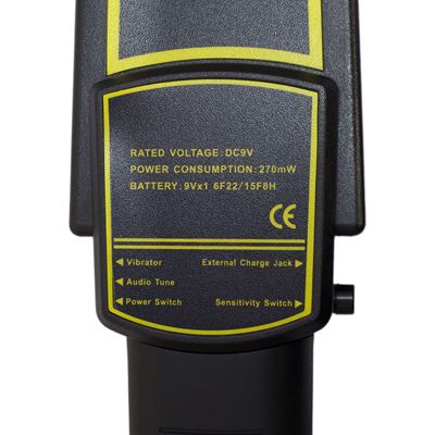 Wykrywacz metali HHSC manual BLACK