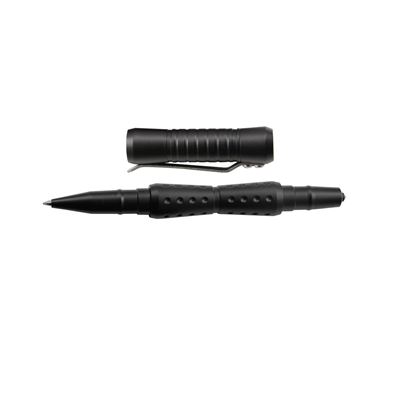 Długopis taktyczny DEFENDER CARBIDE 19 z łamaczem szkła BLACK