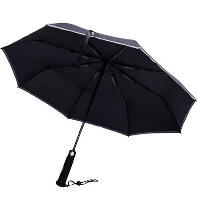 Składany parasol taktyczny z wyłącznikiem BLACK