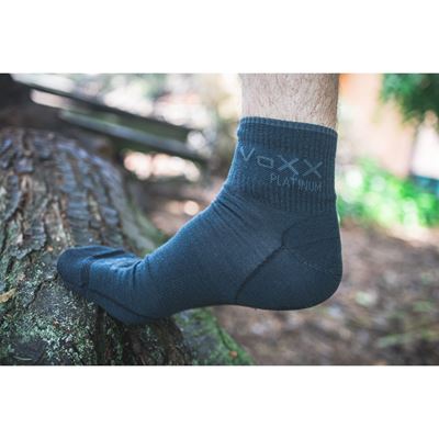 Skarpety RADIK z wełny merino z jonami srebra CIEMNOSZARE VOXX V-1151-DG 3