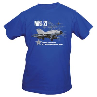 Koszulka EXC MIG-21 BLUE