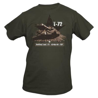 Koszulka EXC czołg T-72 ZIELONA