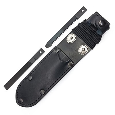 Etui UTON 362-4 BLACK LEATHER wraz z akcesoriami