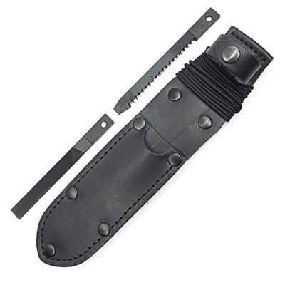 Etui UTON 362-OG-4 BLACK LEATHER z akcesoriami