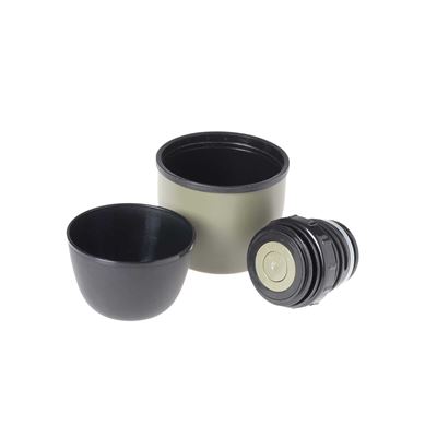 Termos ze stali nierdzewnej z dwoma zakrętkami 750ml GREEN