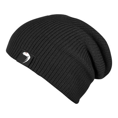 Czapka BOB z dzianiny akrylowej BLACK